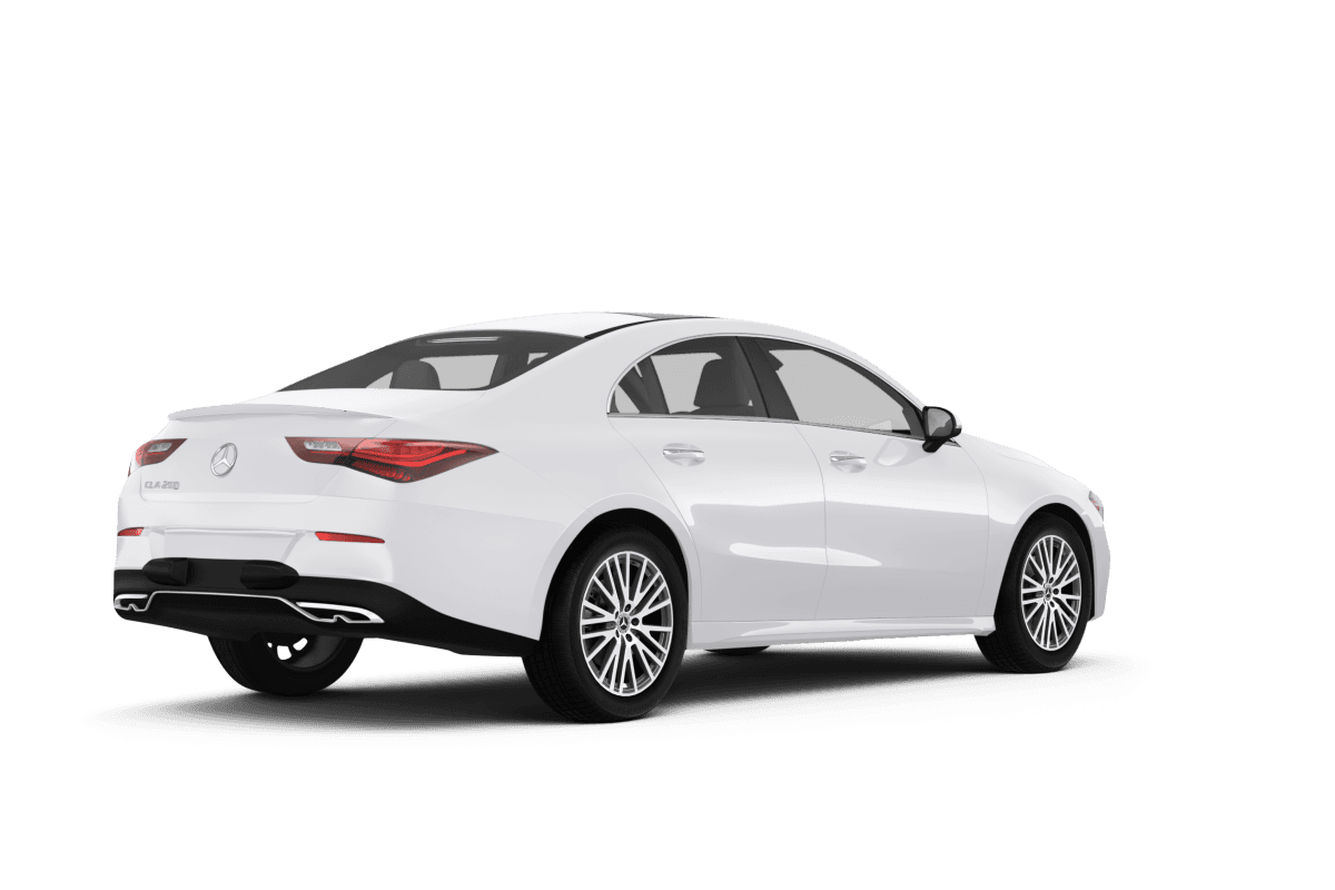 Mercedes-Benz CLA - Back view Mercedes-Benz CLA - Back view